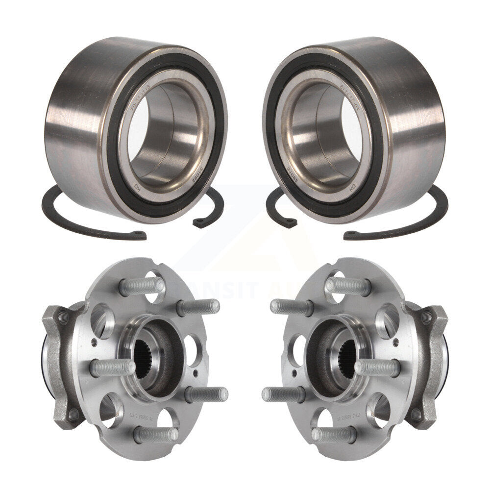 Kit d'assemblage de roulement et de moyeu de roue avant et arrière pour Acura TLX AWD 2015 – 2020
