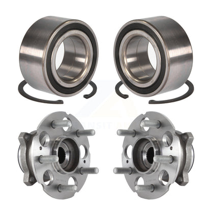 Kit d'assemblage de roulement et de moyeu de roue avant et arrière pour Acura TLX AWD 2015 – 2020