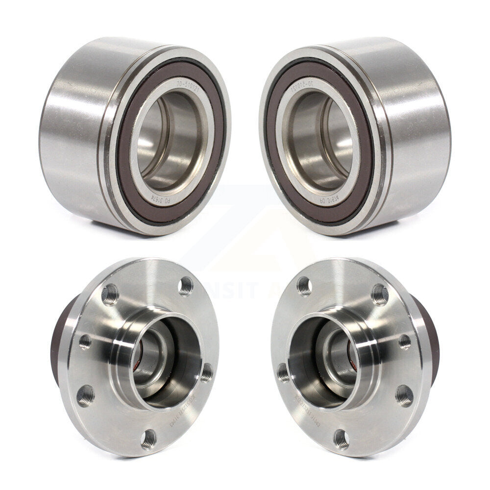Kit d'assemblage de roulement et moyeu de roue avant et arrière, pour Fiat 500L 2014 – 2018 K70-10169