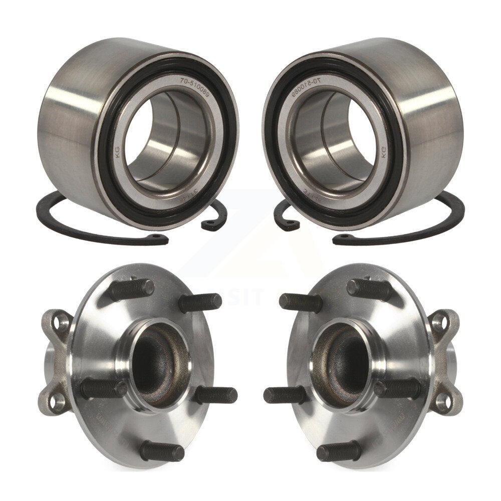 Kit d'assemblage de roulement et moyeu de roue avant et arrière, pour Honda Civic K70-101764