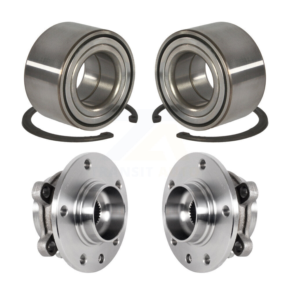 Kit d'assemblage de roulement et moyeu de roue avant et arrière, pour Fiat 500X AWD 2016 – 2018