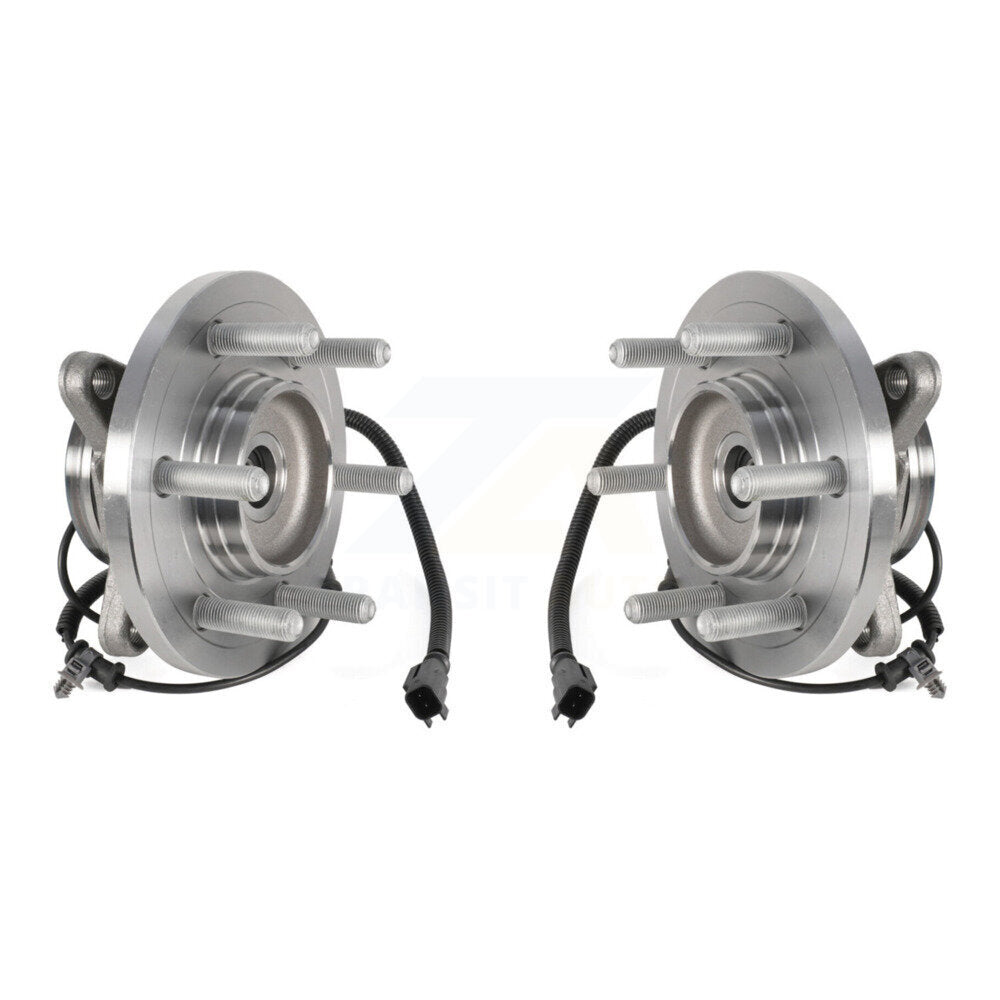 Paire d'assemblage de moyeu de roulement de roue avant, pour Ford Expedition Lincoln Navigator 4WD