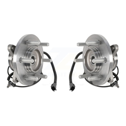 Paire d'assemblage de moyeu de roulement de roue avant, pour Ford Expedition Lincoln Navigator 4WD