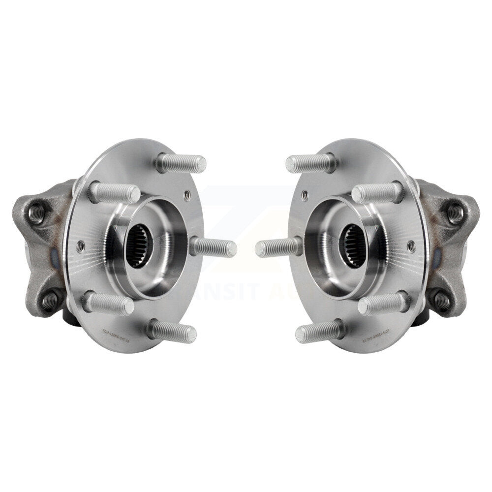 Paire d'assemblage de roulement et de moyeu de roue arrière pour Mazda CX-3 AWD 2016 – 2021 K70-10197