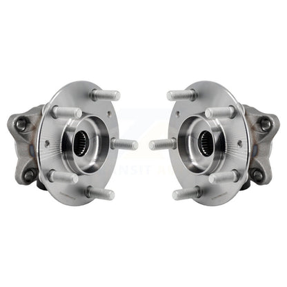 Paire d'assemblage de roulement et de moyeu de roue arrière pour Mazda CX-3 AWD 2016 – 2021 K70-10197
