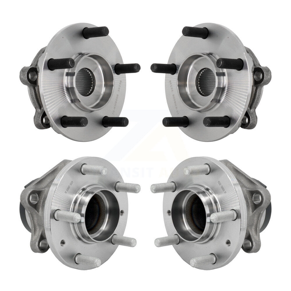 Kit d'assemblage de roulement et de moyeu de roue avant et arrière, pour Mazda CX-9 FWD 2016 – 2021