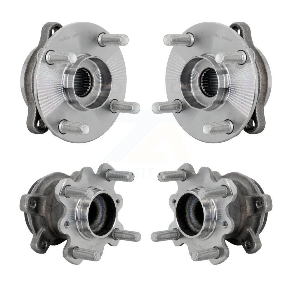 Kit d'assemblage de roulement et moyeu de roue avant et arrière, pour Toyota Yaris iA Scion K70-10204