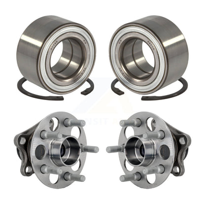 Kit d'assemblage de roulement et moyeu de roue avant et arrière pour Scion xD 2008-2014 K70-102136