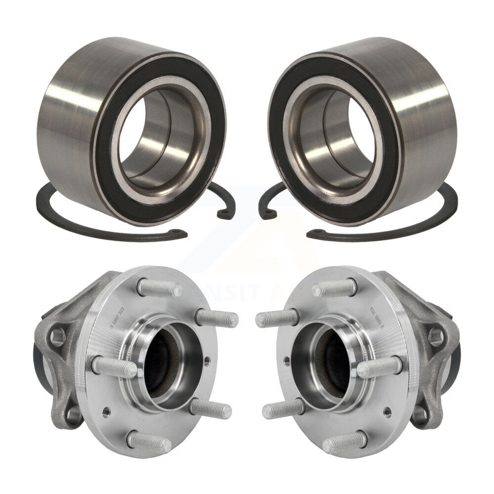 Kit d'assemblage de roulement et de moyeu de roue avant et arrière, pour Mazda CX-9 FWD 2016 – 2018
