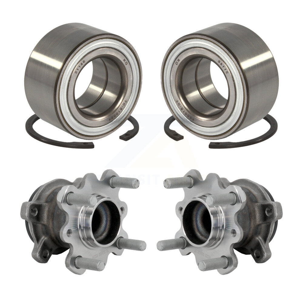 Kit d'assemblage de roulement et moyeu de roue avant et arrière, pour Toyota Yaris iA K70-102143