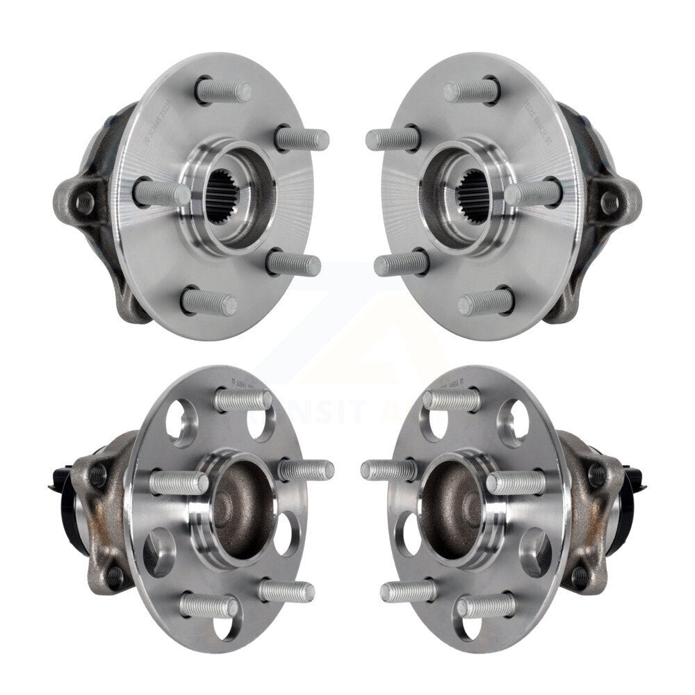 Kit d'assemblage de roulement et moyeu de roue avant et arrière, pour Toyota RAV4 FWD avec moteur à essence