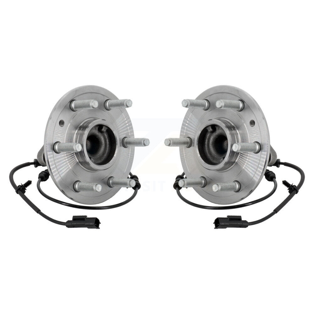Paire d'assemblage de roulement et de moyeu de roue avant pour Ram 1500 sans roues d'usine de 22"