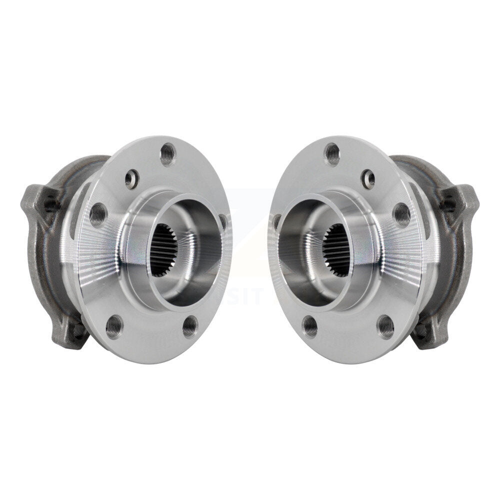 Paire d'assemblage de roulement de roue avant et de moyeu pour BMW X5 X6, filetage M12 x 1.25