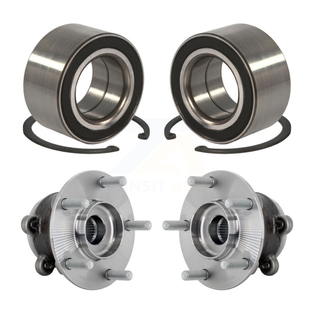 Kit d'assemblage de roulement et de moyeu de roue avant et arrière pour Mazda CX-9 AWD 2016 – 2018