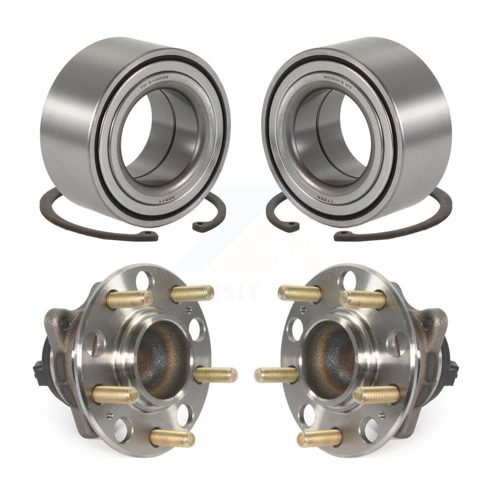Kit d'assemblage de moyeu de roulement de roue avant et arrière, pour Hyundai Tucson FWD avec moteur à gaz