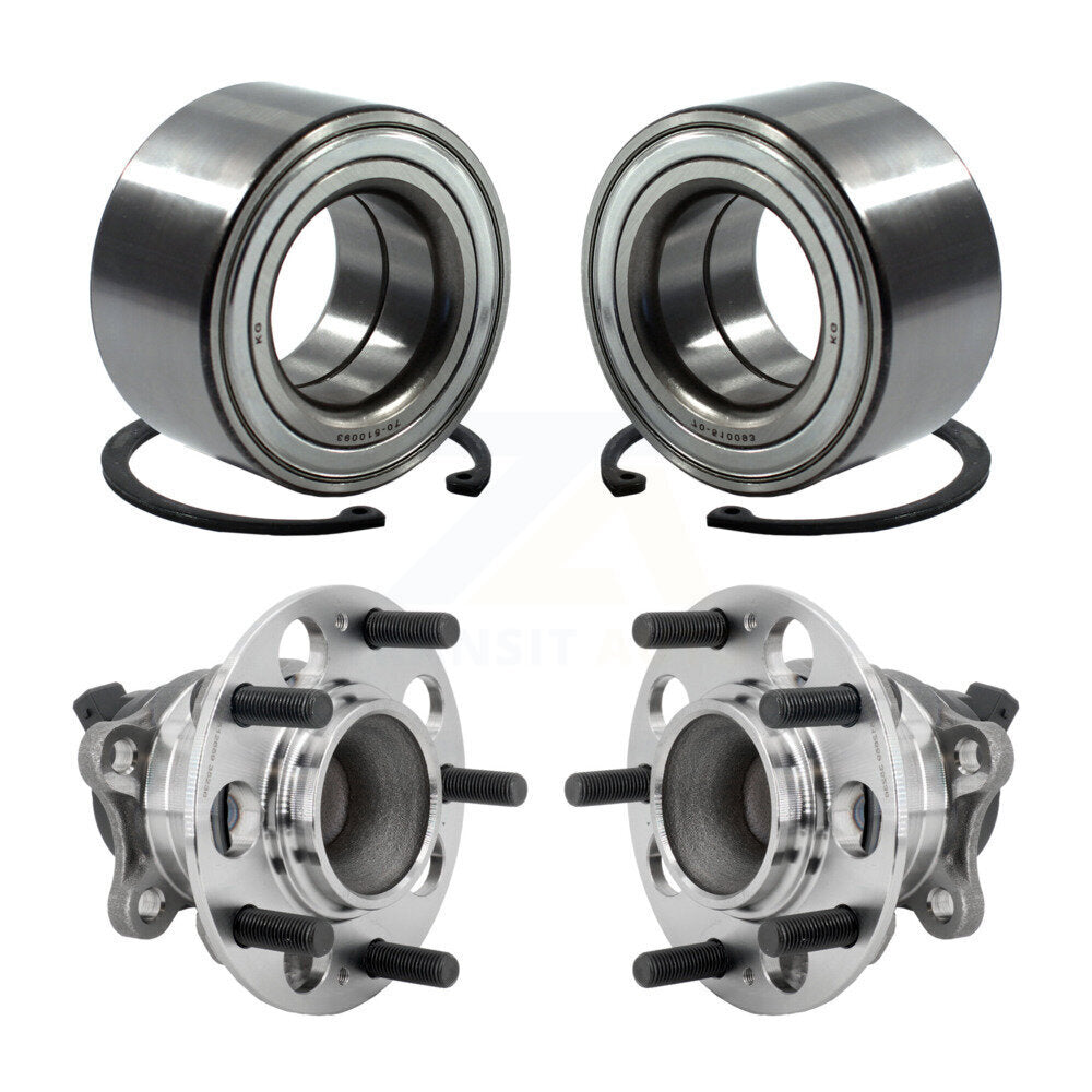 Kit d'assemblage de roulement et de moyeu de roue avant et arrière, pour Kia Forte 2019, 1,6 l, K70-10222