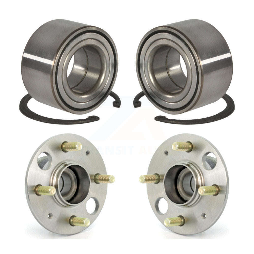 Kit d'assemblage de roulement et moyeu de roue avant et arrière, pour Honda Civic del Sol K70-10222