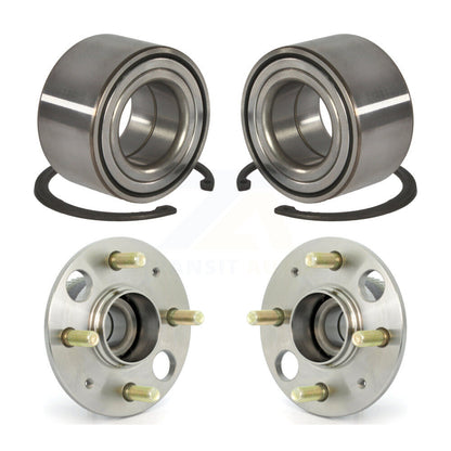 Kit d'assemblage de roulement et moyeu de roue avant et arrière, pour Honda Civic del Sol K70-10222