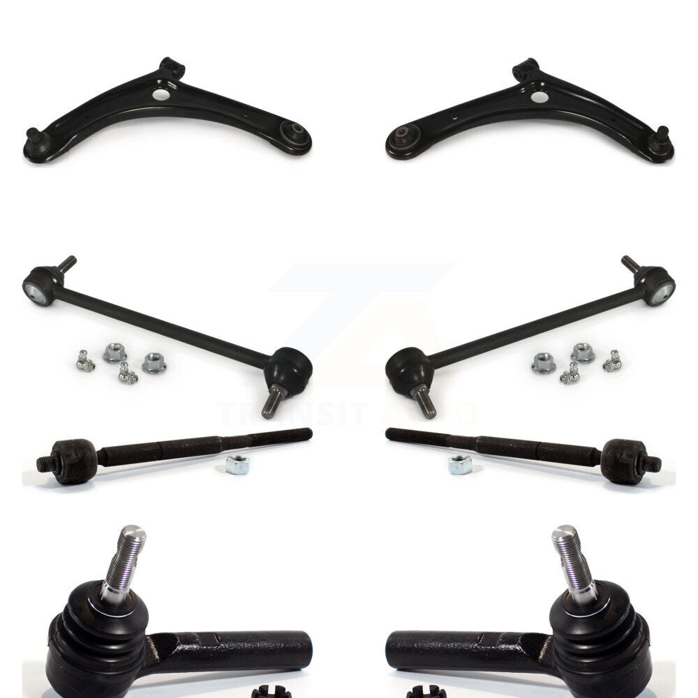 Kit de liaison d'extrémité de biellette de direction, bras de Suspension avant et rotule (8 pièces) pour Jeep Patriot