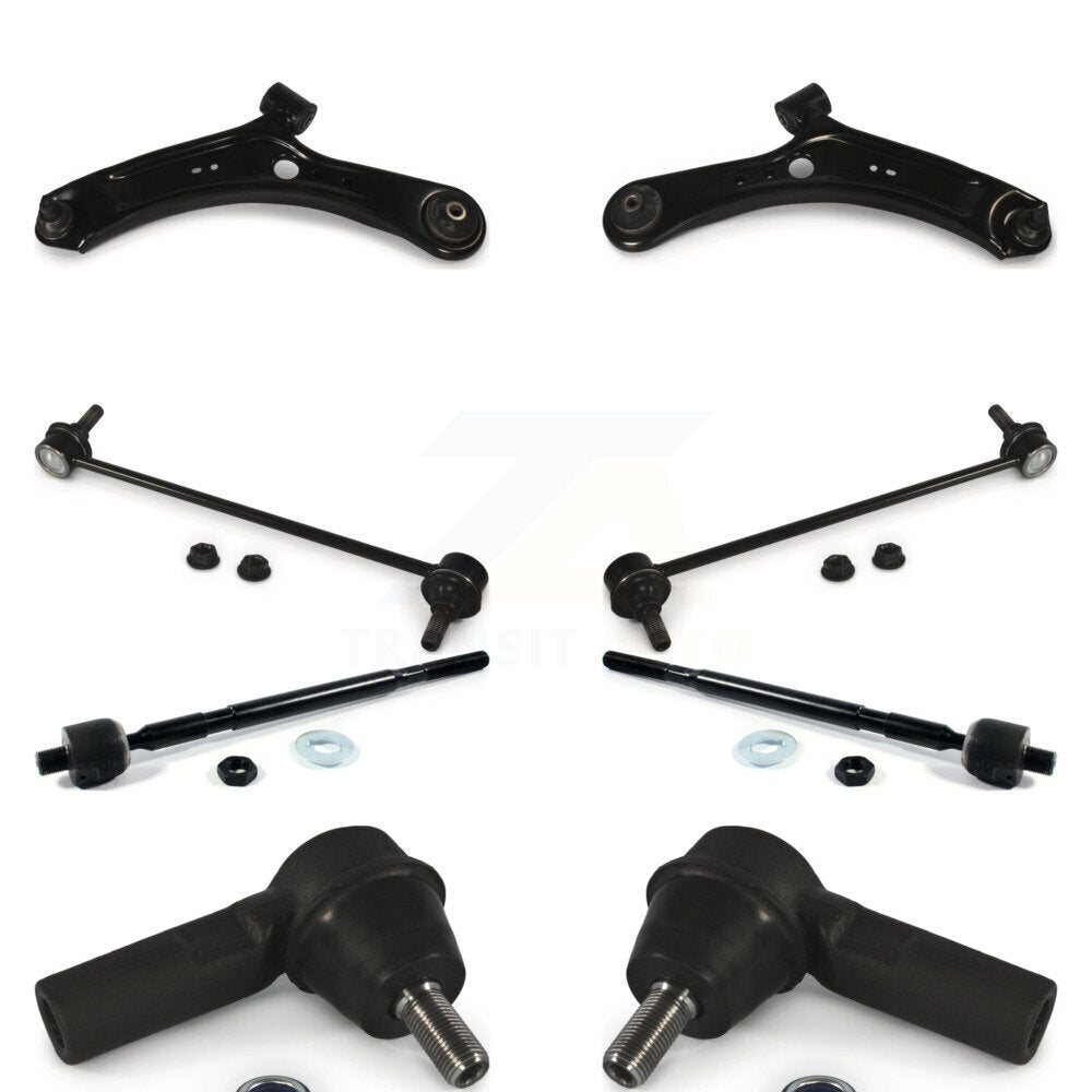 Kit de liaison d'extrémité de biellette de direction, bras de Suspension avant et rotule (8 pièces) pour Suzuki SX4