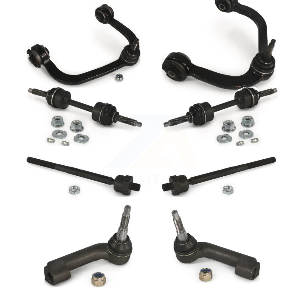 Bras de commande de Suspension avant et Kit de liaison d'extrémité de biellette de rotule pour Ford F-150