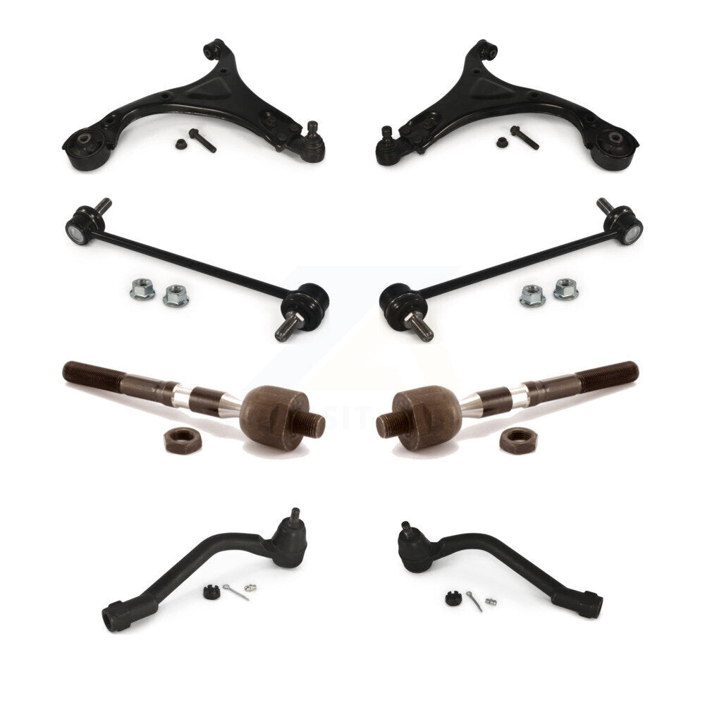 Kit de liaison d'extrémité de biellette de direction, bras de commande de Suspension avant, pour Hyundai Sonata