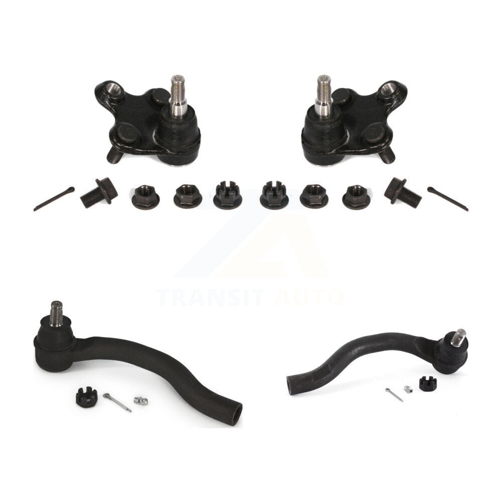 Kit de rotule de Suspension avant et d'extrémité de biellette de direction, pour Honda Civic Acura ILX