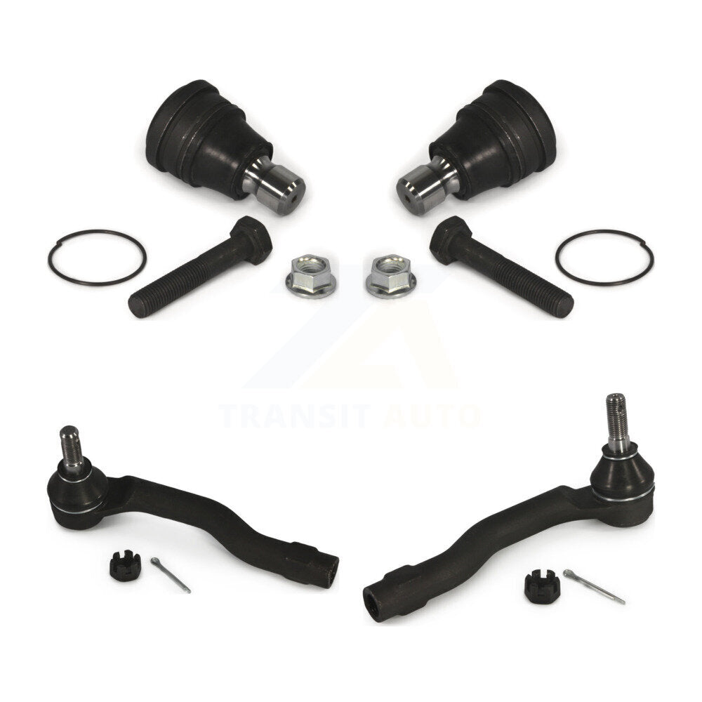 Kit de rotule de Suspension avant et d'extrémité de biellette de direction, pour Mazda 2 2011 – 2014 K72-10089