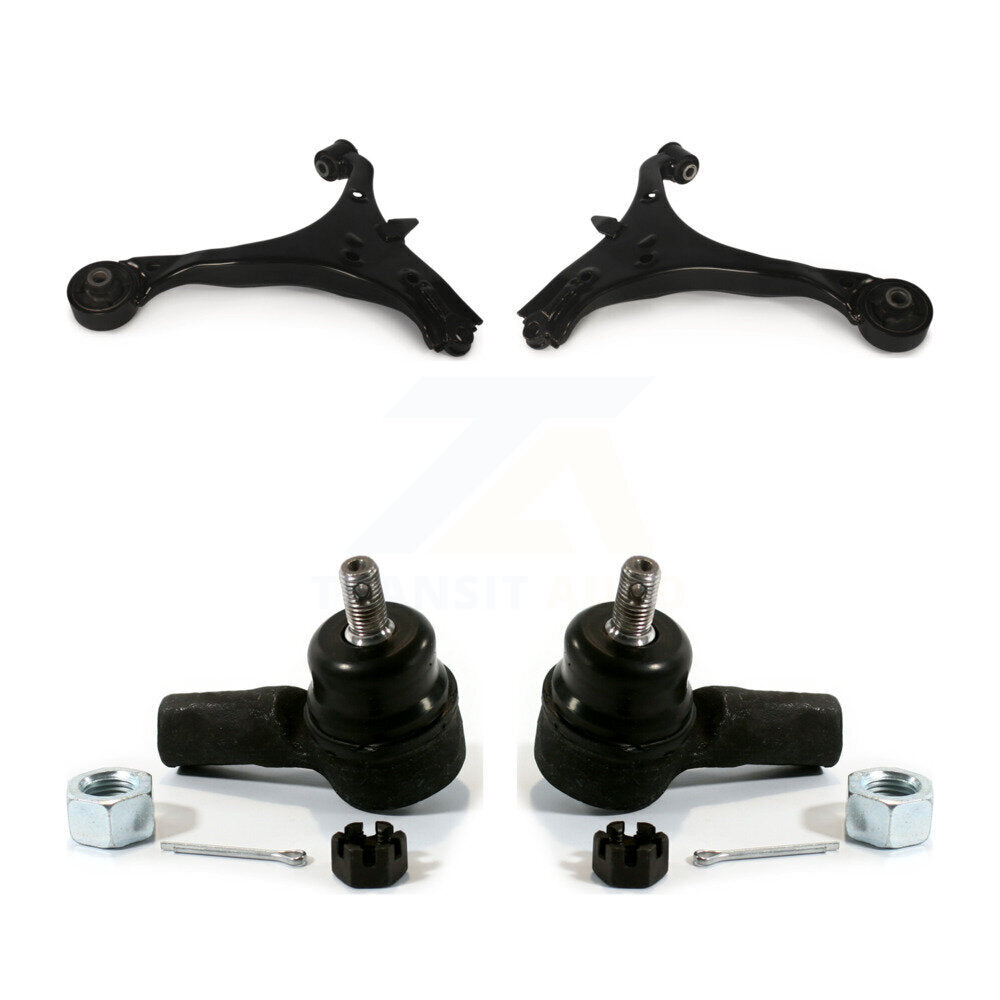 Kit de bras de commande de Suspension avant et d'extrémité de biellette de direction, pour Honda Civic Acura EL