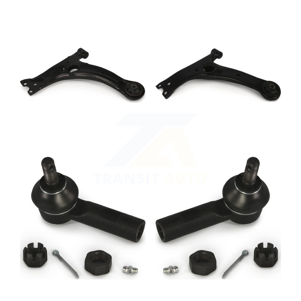 Kit de bras de commande avant et d'extrémité de biellette de direction, pour Toyota Matrix Pontiac Vibe 2003 – 2008