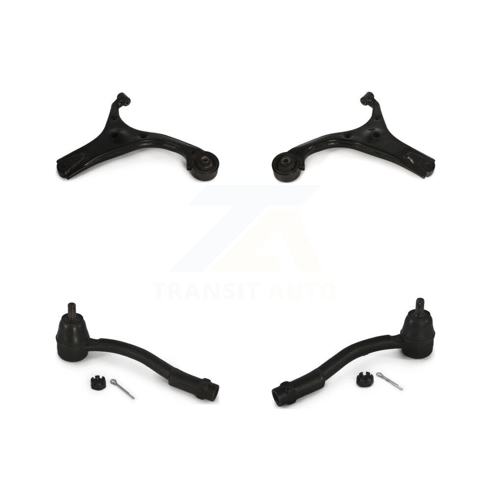 Kit de bras de commande de Suspension avant et d'extrémité de biellette de direction pour Hyundai Accent 2006 – 2011