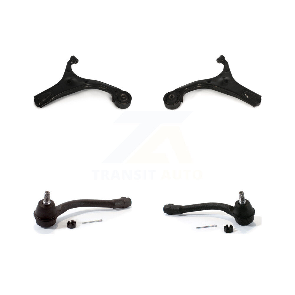 Kit de bras de commande de Suspension avant et d'extrémité de biellette de direction, pour Kia Rio Rio5 2006 – 2011