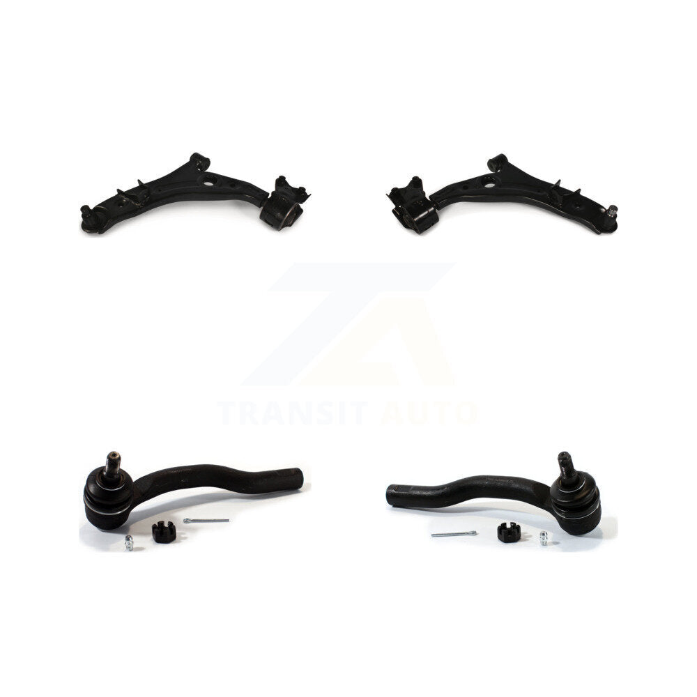 Kit de bras de commande de Suspension avant et d'extrémité de biellette de direction, pour Ford Edge Lincoln MKX