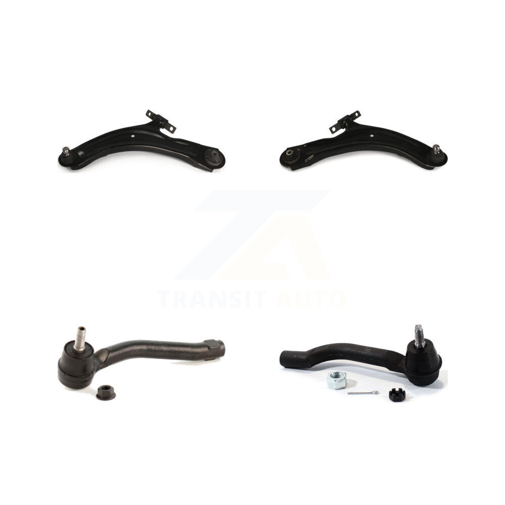 Kit de bras de commande de Suspension avant et d'extrémité de biellette de direction pour Nissan Rogue Select