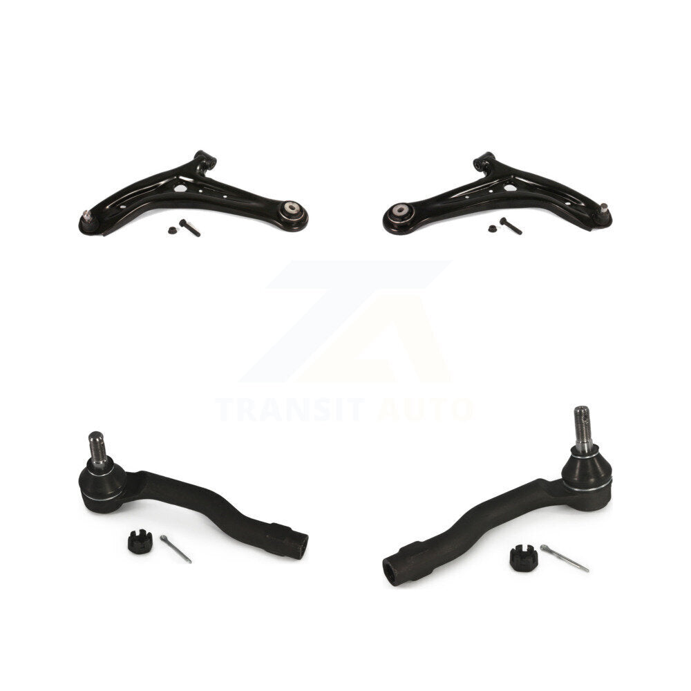 Bras de commande de suspension avant et kit d'extrémité de biellette de direction pour Mazda 2 2011-2014