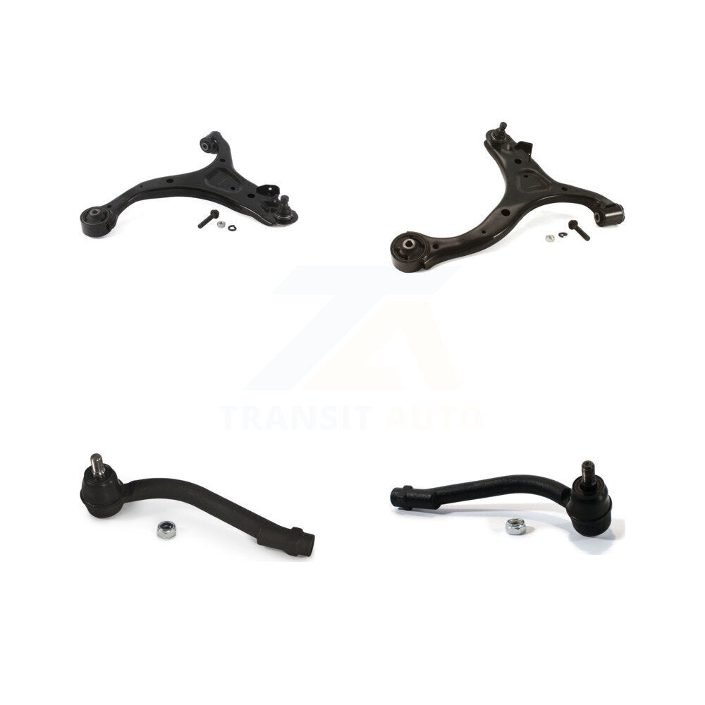 Kit de bras de commande de Suspension avant et d'extrémité de biellette de direction, pour Hyundai Santa Fe Kia Sorento