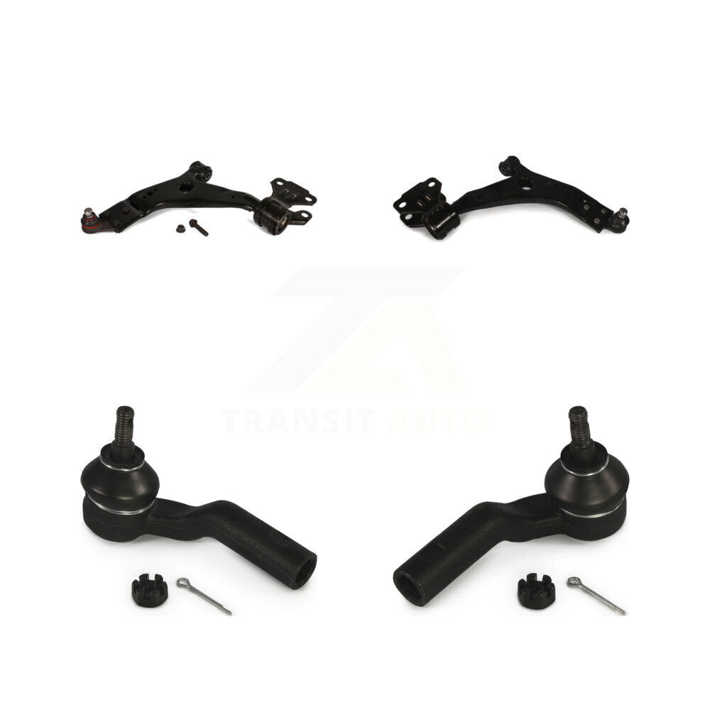 Kit de bras de commande de suspension avant et d'extrémité de biellette de direction pour Ford Escape 2013 – 2019