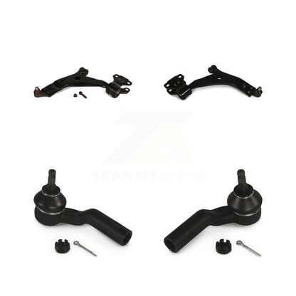 Kit de bras de commande de suspension avant et d'extrémité de biellette de direction pour Ford Escape 2013 – 2019
