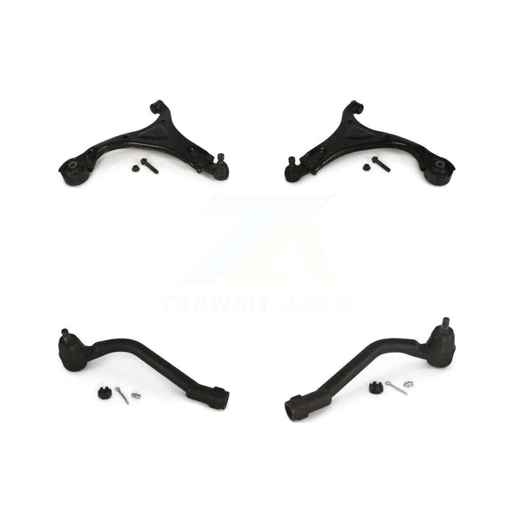 Kit de bras de commande avant et d'extrémité de biellette de direction pour Hyundai Sonata sans Suspension sport
