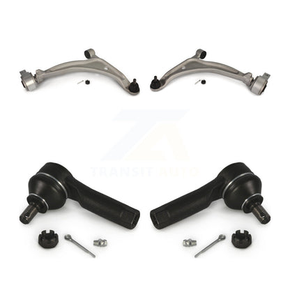 Bras de commande de suspension avant et kit d'extrémité de biellette de direction pour Nissan Altima 2005-2006