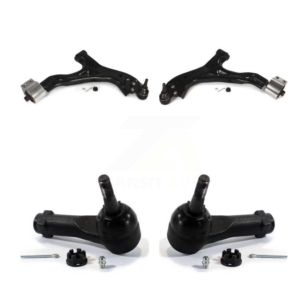 Kit de bras de commande avant et d'extrémité de biellette de direction, pour Chevrolet Equinox Pontiac Torrent Satur