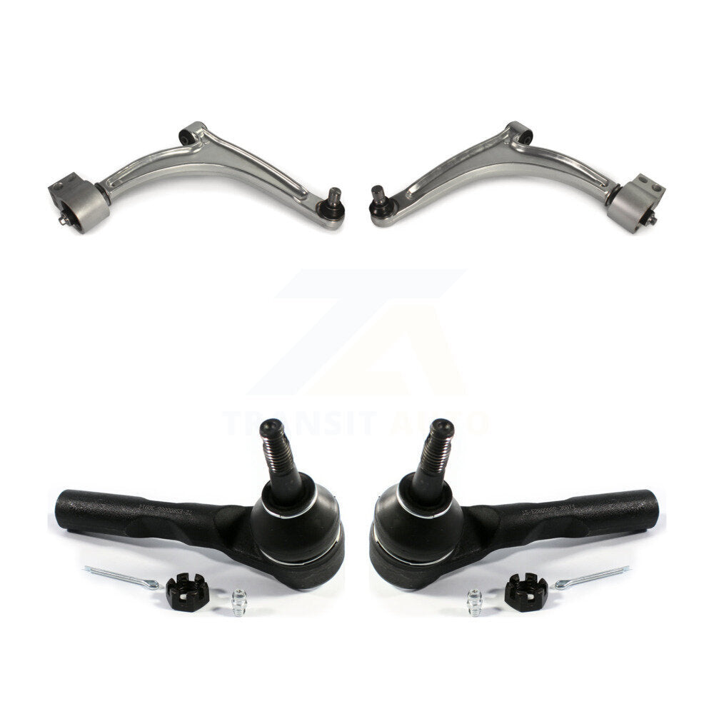 Kit de bras de commande avant et d'extrémité de biellette de direction, pour Chevrolet Malibu Pontiac G6 Saturn Aura