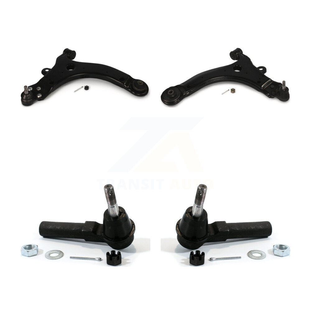 Kit de bras de commande avant et d'extrémité de biellette de direction, pour Buick Chevrolet LaCrosse Impala Pontiac