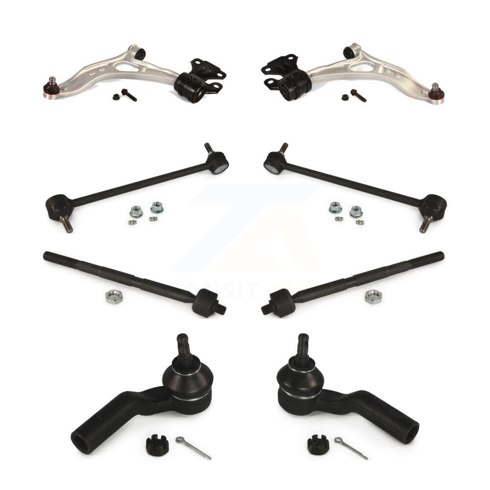 Kit de bras de commande de Suspension avant et de rotule, 8 pièces, pour Ford