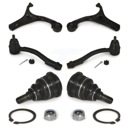 Kit de rotule d'extrémité de biellette de direction de bras de commande avant (6 pièces) pour Hyundai Accent Hatchback