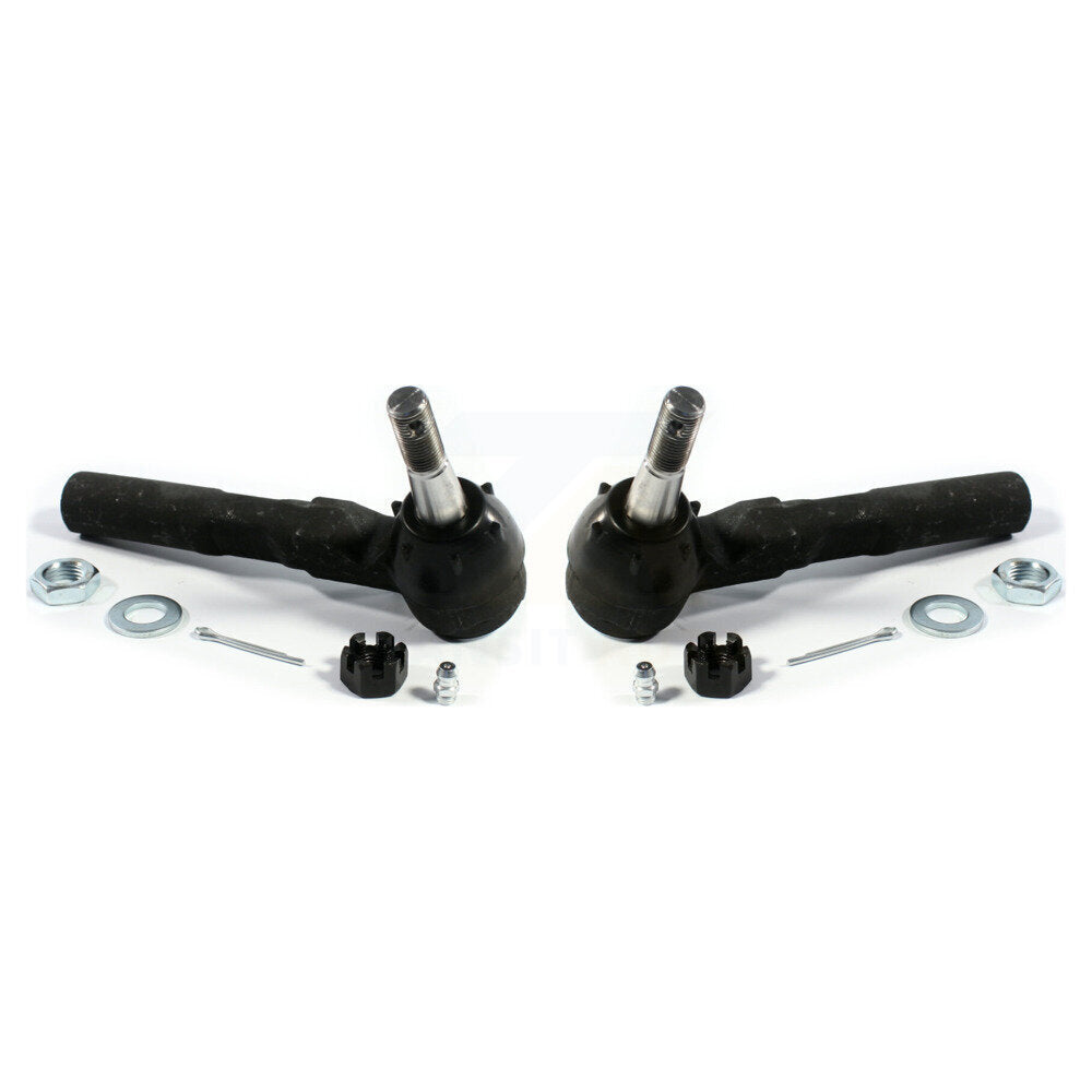 Paire d'embouts de biellette de direction extérieure avant, pour Chevrolet Silverado 1500 GMC Sierra Pontiac Am