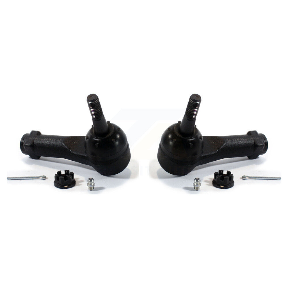 Paire d'embouts de biellette de direction extérieure avant, pour Chevrolet Cobalt Pontiac Saturn G5 Equinox Ion