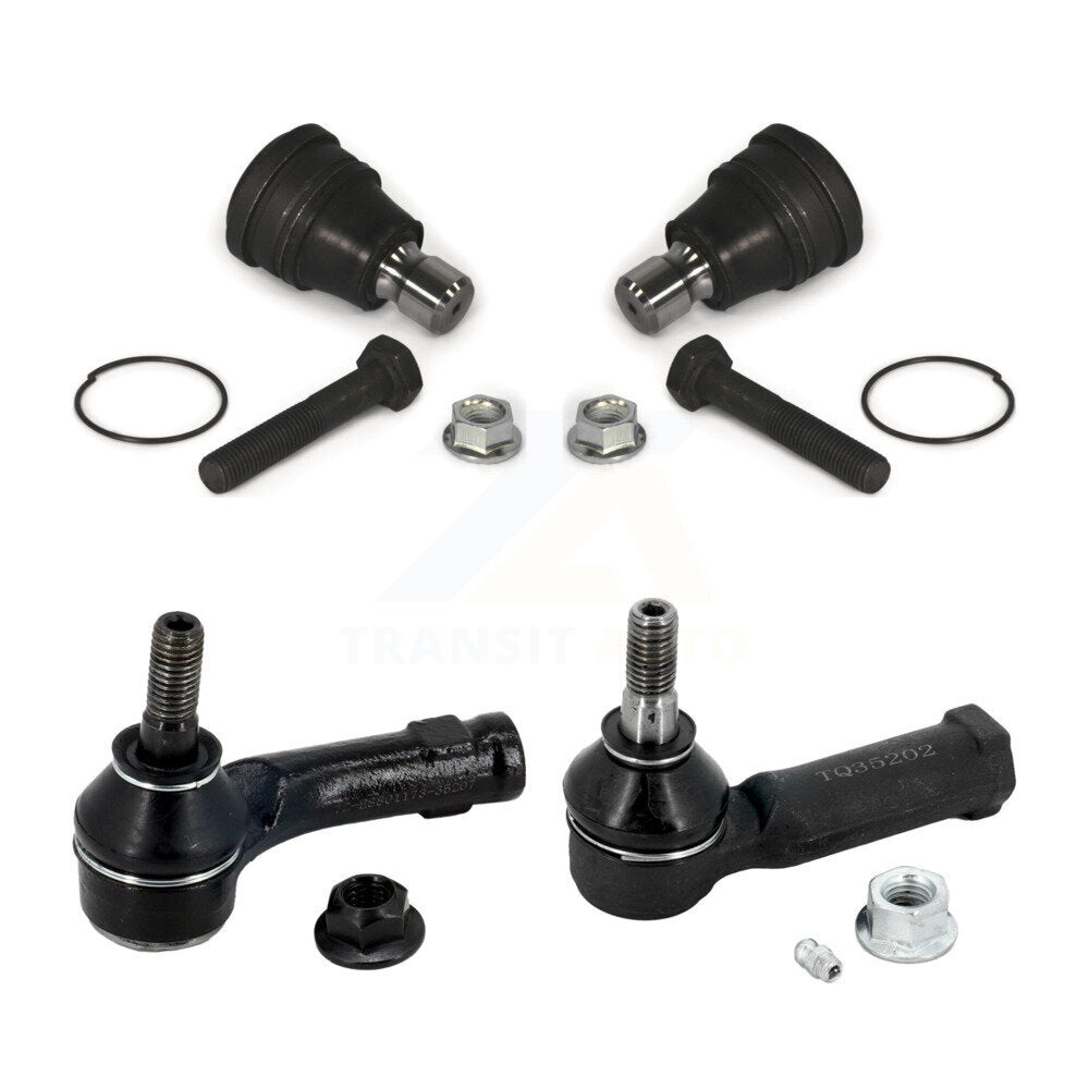 Kit de rotule de suspension avant et d'extrémité de biellette de direction pour Ford Fiesta 2011 – 2019