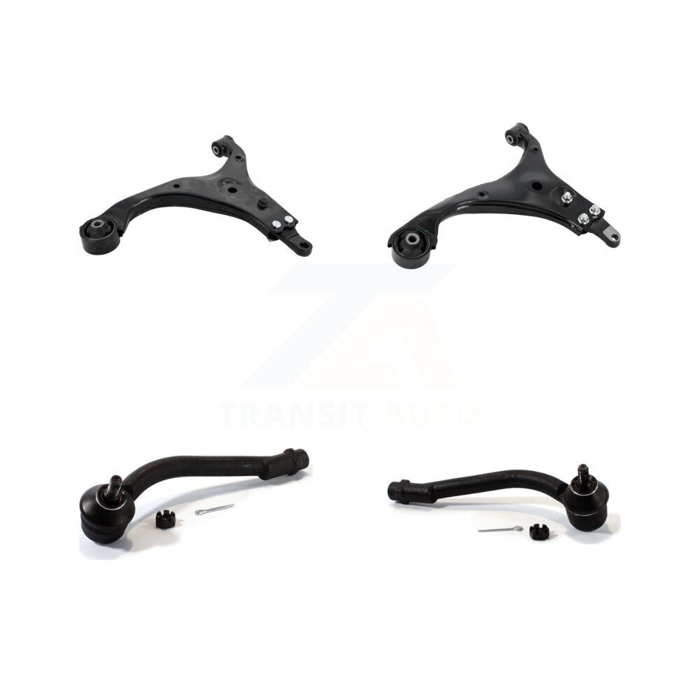 Bras de commande de Suspension avant et Kit d'extrémité de biellette de direction pour Hyundai Elantra K72-101493