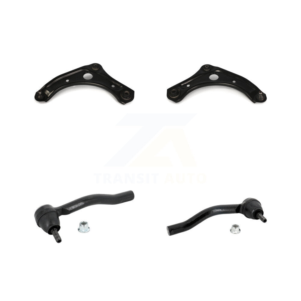 Kit de bras de commande de Suspension avant et d'extrémité de biellette de direction, pour Nissan Micra Versa Note